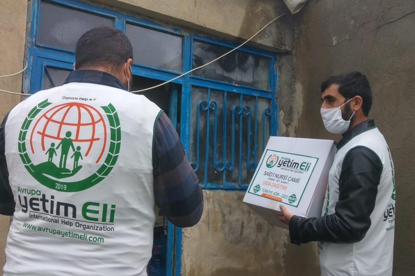 Avrupa Yetim Eli'nden hayırseverlere teşekkür mesajı